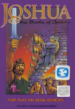 Joshua: The Battle of Jericho box art for Sega Genesis